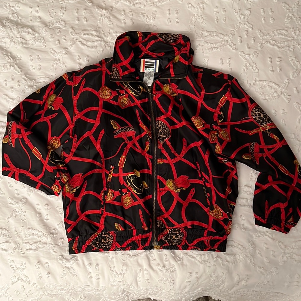 Vintage Silk Bomber